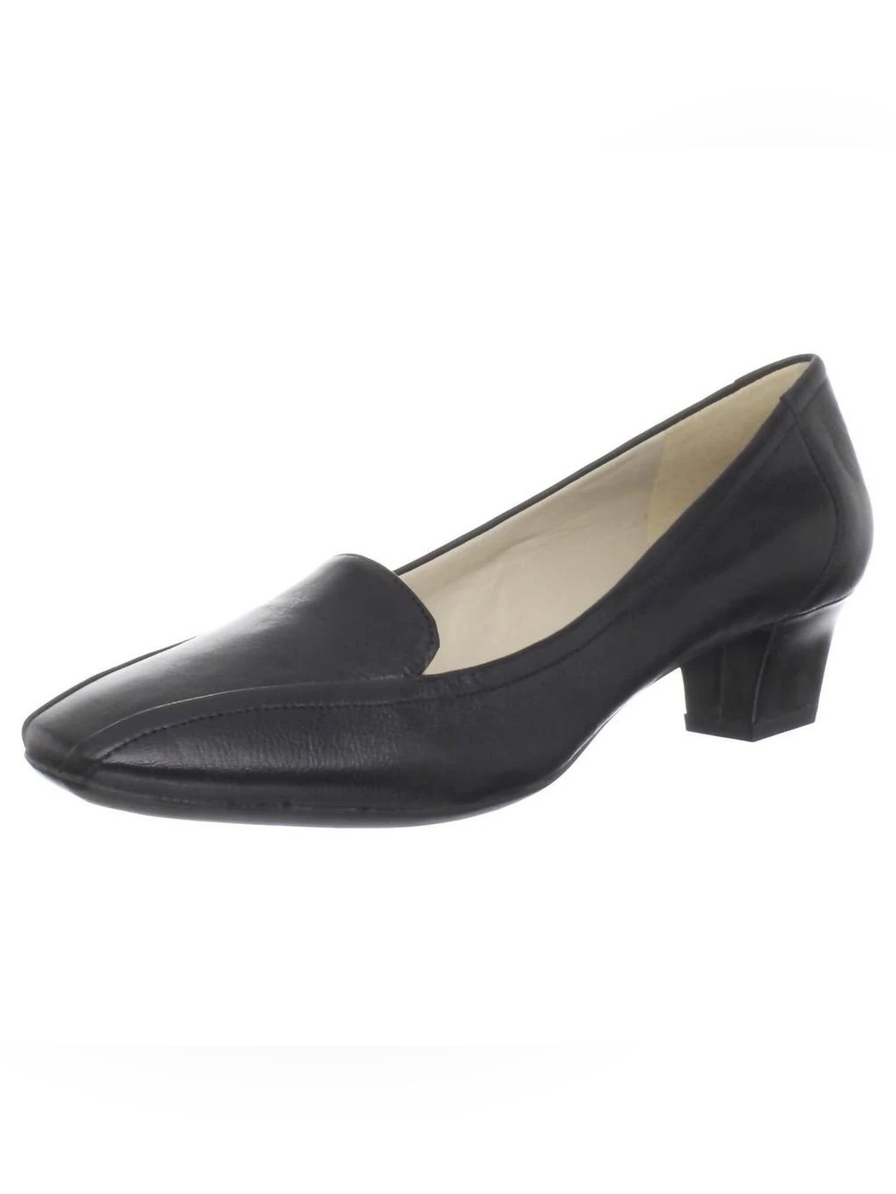 Naturalizer - Fuller Black Leather Heel